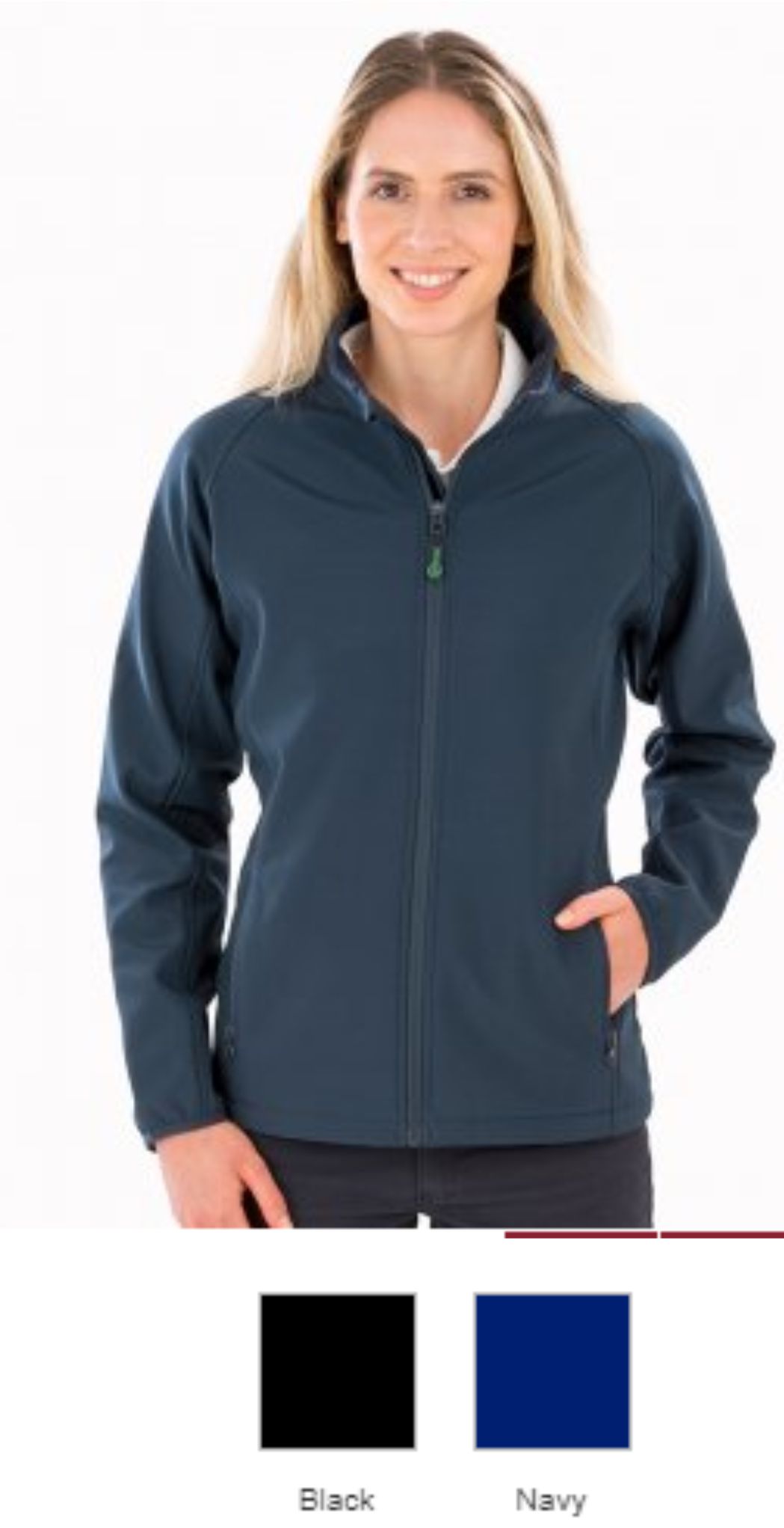 Result RS901F Genuine Recycled Ladies Printable Soft Shell Jacke